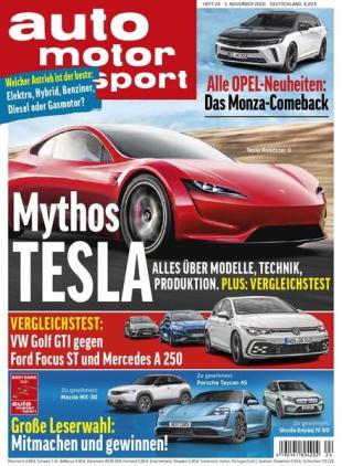 Auto Motor und Sport Magazin - 05 November 2020