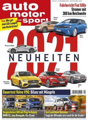 Auto Motor und Sport Magazin - 19 November 2020
