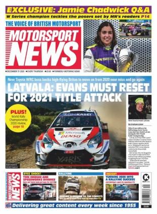 Motorsport News - December 31, 2020