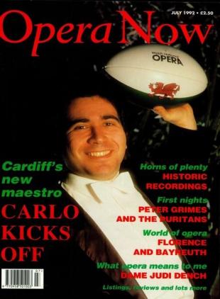 Opera Now - July 1992
