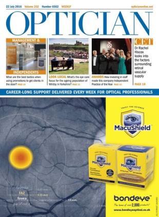 Optician - 22 July 2016