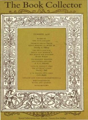 The Book Collector - Summer 1978