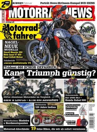 Motorrad News - Februar 2021