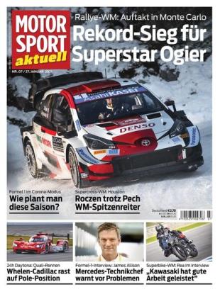MOTORSPORT aktuell - 26 Januar 2021