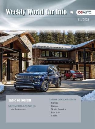 Weekly World Car Info - 13 March 2021