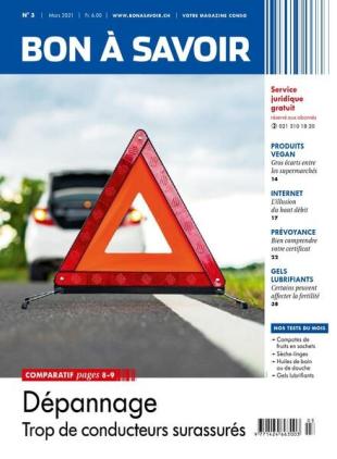 Bon a Savoir - Mars 2021