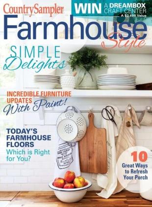Country Sampler Farmhouse Style - Spring 2021