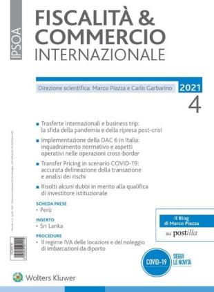 Fiscalita & Commercio Internazionale - Aprile 2021