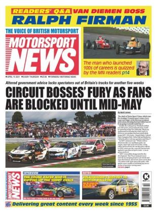 Motorsport News - April 15, 2021