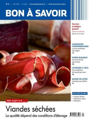 Bon a Savoir - Avril 2021