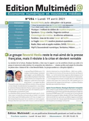 edition Multimedia - 19 Avril 2021