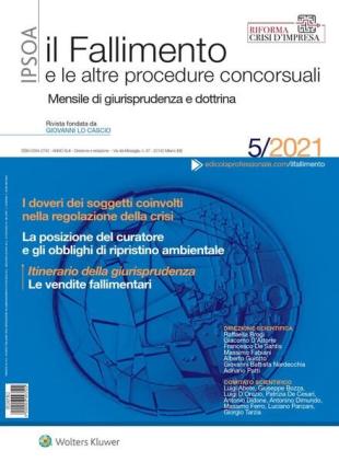 Il Fallimento - Maggio 2021