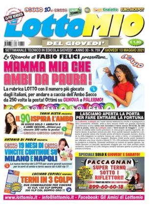 Lottomio del Giovedi - 13 Maggio 2021
