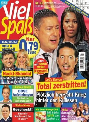 Viel Spass - 19 Mai 2021