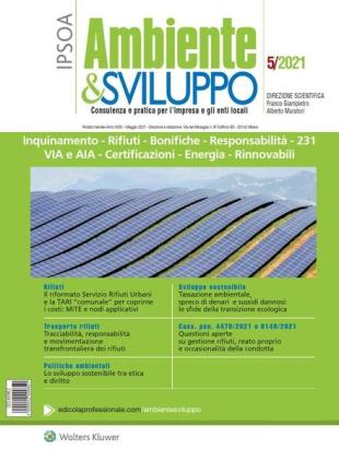 Ambiente & sviluppo - Maggio 2021