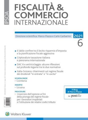 Fiscalita & Commercio Internazionale - Giugno 2021