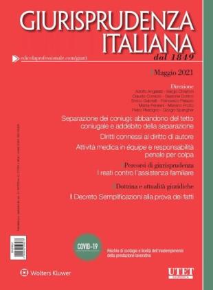 Giurisprudenza Italiana - Maggio 2021