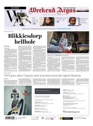 Weekend Argus Saturday - June 2021