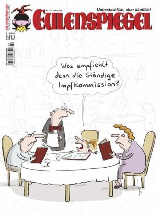 EULENSPIEGEL - Das Satiremagazin - Juli 2021