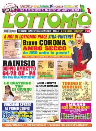 Lottomio del Lunedi - 7 Giugno 2021