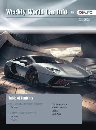 Weekly World Car Info - 10 July 2021