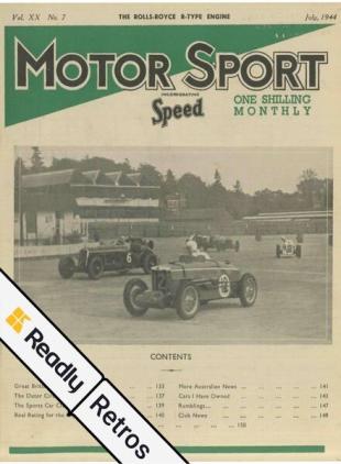 Motor Sport Retros - 03 August 2021