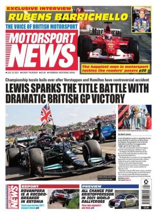 Motorsport News - July 22, 2021