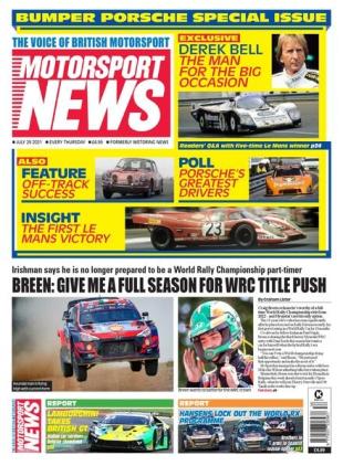 Motorsport News - July 29, 2021