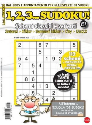 123 Sudoku - ottobre 2021