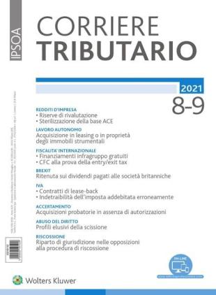 Corriere Tributario - Agosto-Settembre 2021