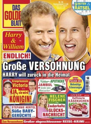 Das Goldene Blatt - 04 September 2021