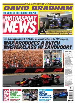 Motorsport News - September 09, 2021