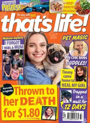 that's life! - September 16, 2021