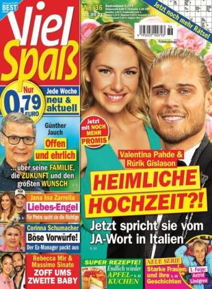 Viel Spass - 01 September 2021