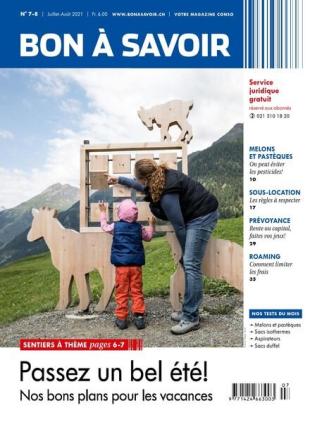 Bon a Savoir - Juillet-Aout 2021