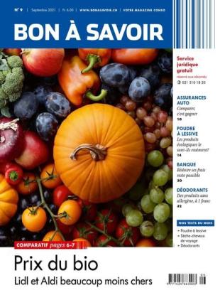 Bon a Savoir - Septembre 2021