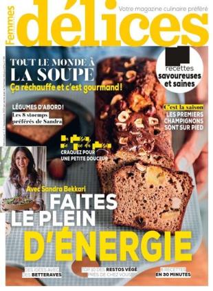 Delices de Femmes d'Aujourd'hui N 11 - Septembre 2021