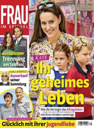 Frau im Spiegel - 22. September 2021
