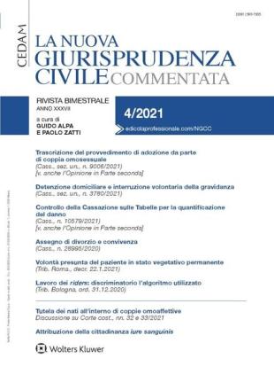 La Nuova Giurisprudenza Civile Commentata - N4 2021