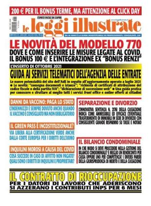 Leggi Illustrate - ottobre 2021
