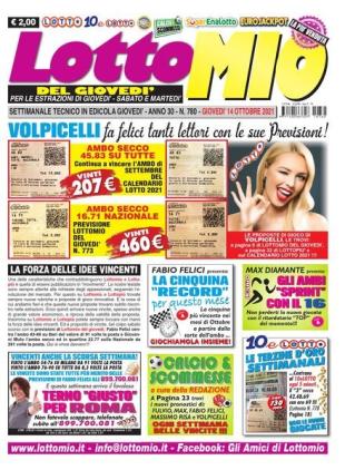 Lottomio del Giovedi - 13 Ottobre 2021
