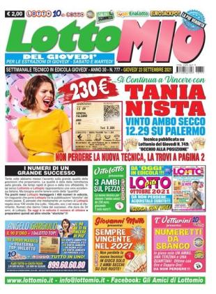 Lottomio del Giovedi - 23 Settembre 2021