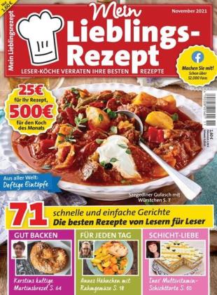 Mein Lieblingsrezept - 06 Oktober 2021