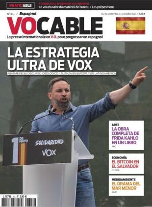 Vocable Espagnol - 30 Septembre 2021