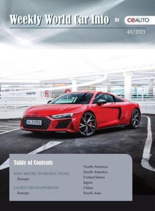 Weekly World Car Info - 09 October 2021