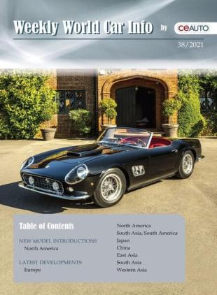 Weekly World Car Info - 18 September 2021