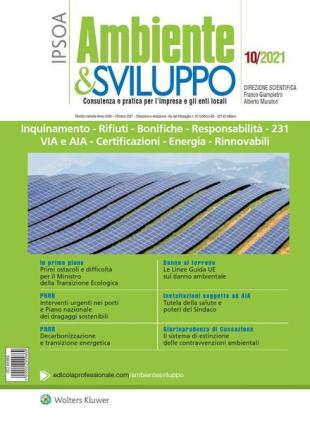 Ambiente & sviluppo - Ottobre 2021