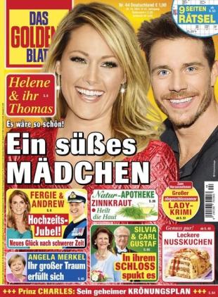 Das Goldene Blatt - 30 Oktober 2021