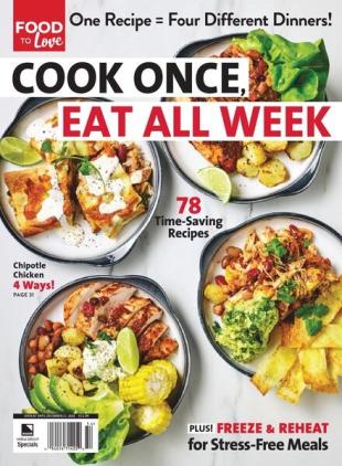 Food to Love - Cook Once, Eat All Week - November 2020