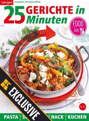 FOODkiss 25 Gerichte in 25 Minuten - Oktober 2021